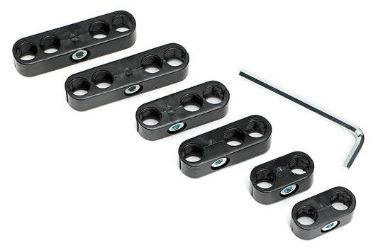 Trans-Dapt Performance Black Pro Style Plug Wire Separators 9577