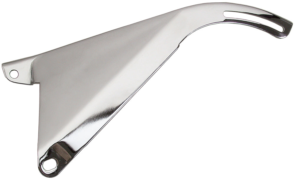 Trans-Dapt Performance O.E.M. Style Alternator Bracket (Top); 1965-1968 Chevrolet 396-454; Short Water Pump- Chrome 9581