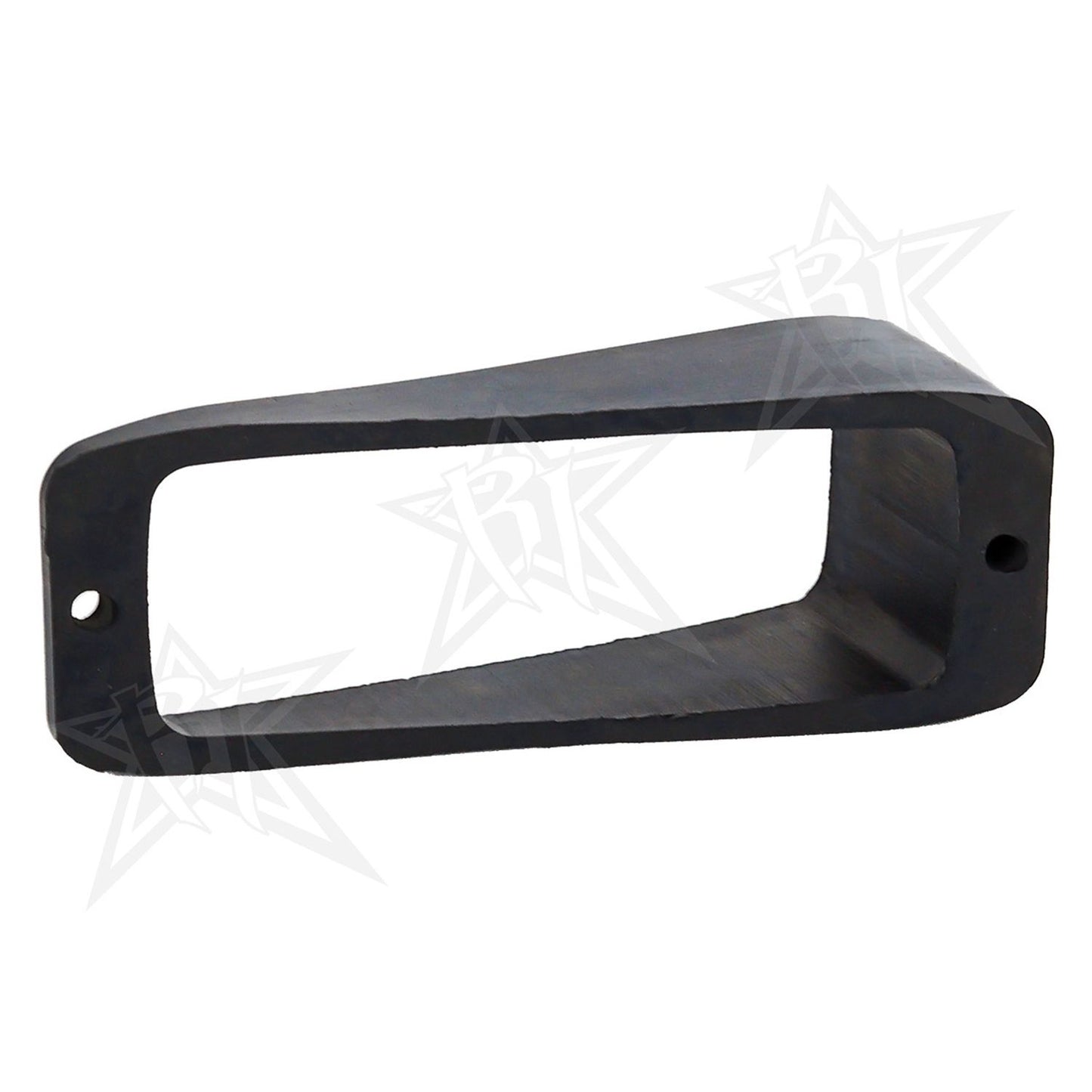 RIGID Industries SR-Q Series 15 Degree Left Or Right Angled Flush Mount Gasket Black 49013