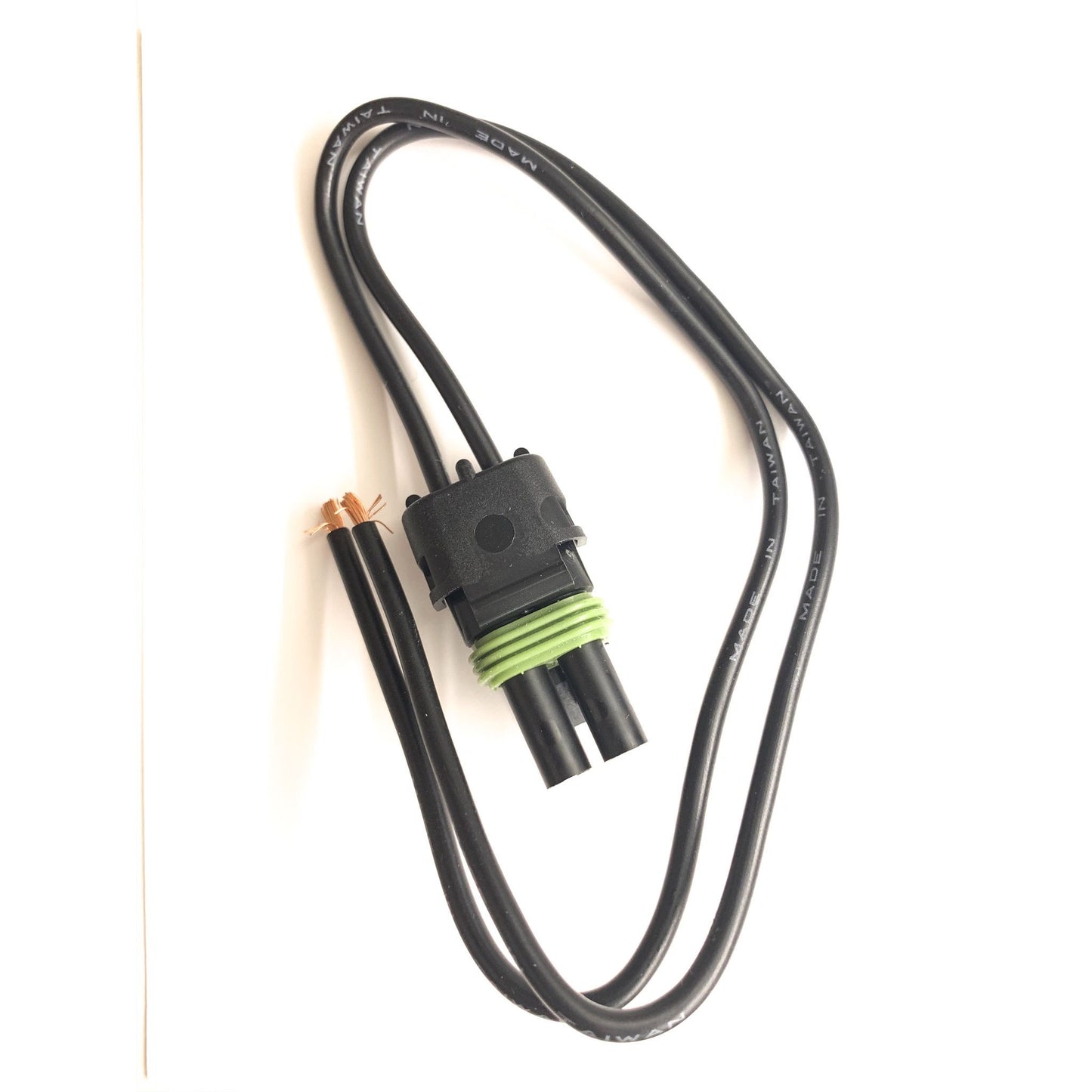 McLeod Wiring Connector, Reverse Lockout Connector Pigtail, Male, 2-pin, T-56, Each 9119