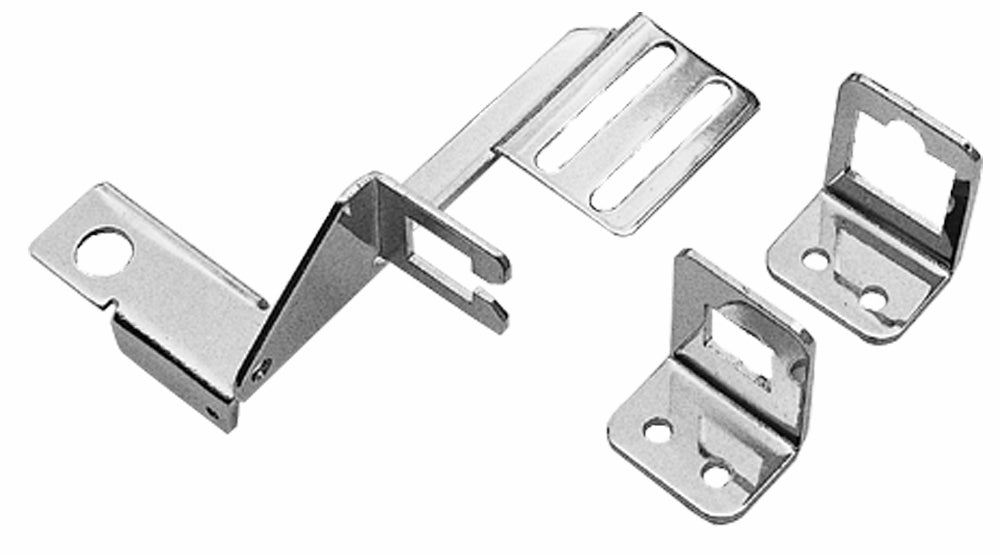 Trans-Dapt Performance Carburetor Linkage Bracket For Automatic Transmission- Chrome 9620