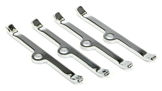 Trans-Dapt Performance Pontiac Valve Cover Tabs- Chrome 9641