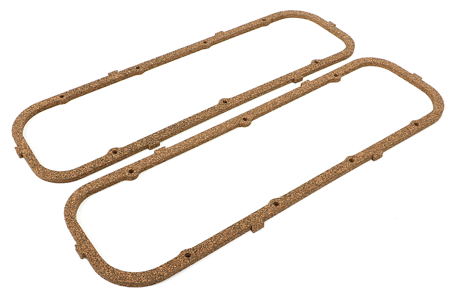 Trans-Dapt Performance 5/16 In. Thick Valve Cover Gaskets (Cork); 1965-95 Chevy V8 396-502 9645