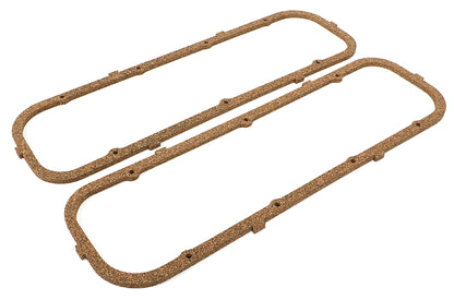 Trans-Dapt Performance 5/16 In. Thick Valve Cover Gaskets (Cork); 1965-95 Chevy V8 396-502 9645