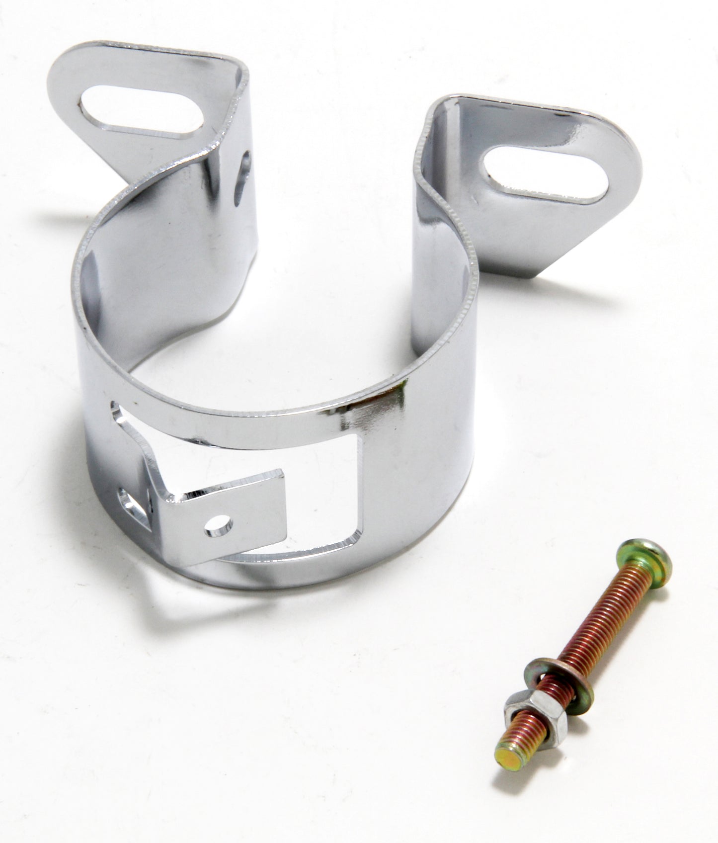 Trans-Dapt Performance Coil Bracket Only- Chrome 9648