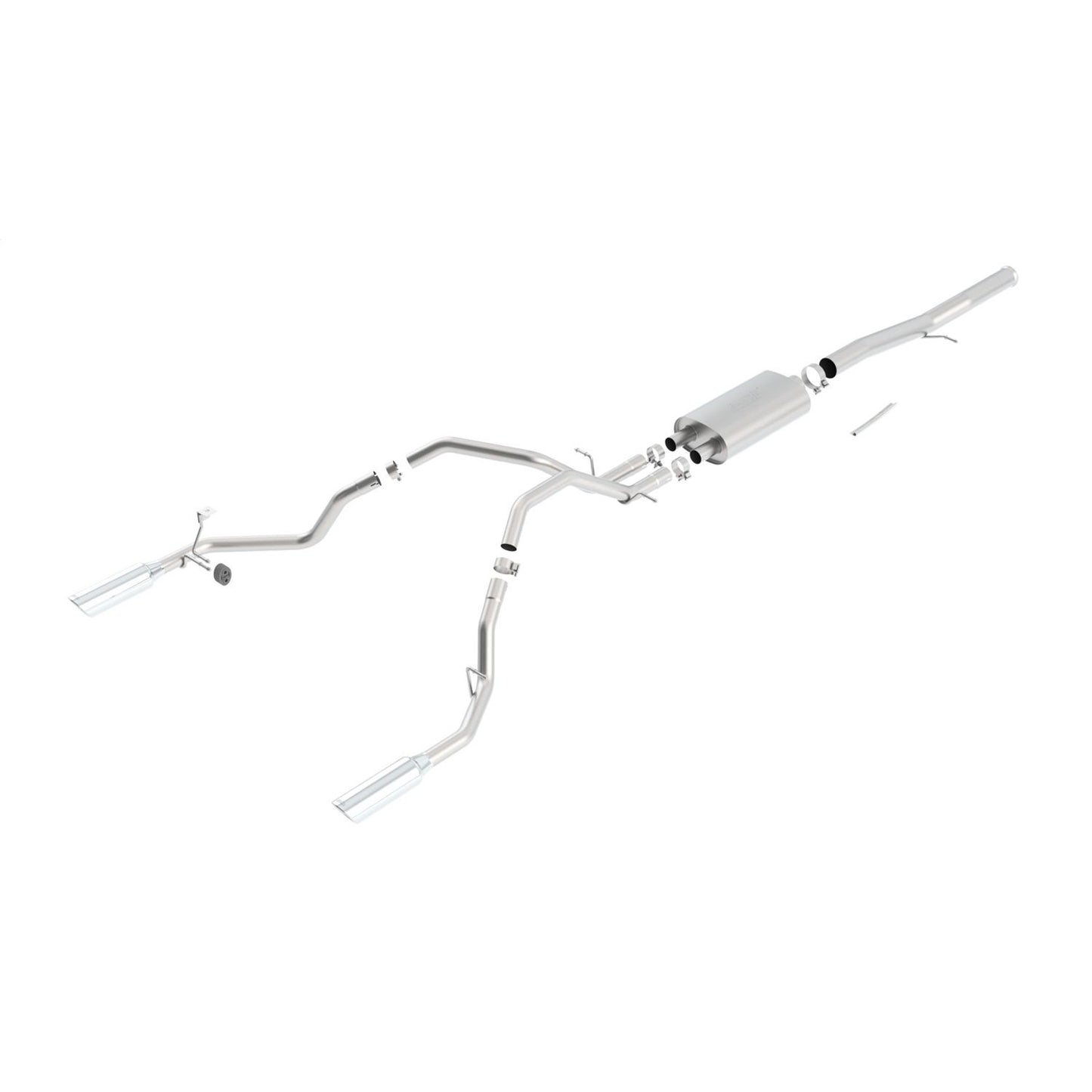 Borla 2011-2013 Chevrolet Silverado 1500/ GMC Sierra/ Sierra Denali 1500 Cat-Back Exhaust System S-Type 140437