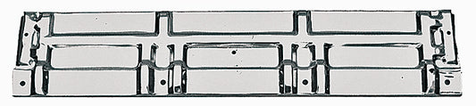 Trans-Dapt Performance Radiator Support Panel; 1973-80 Chevy Pick-Up; Automatic Transmission; 30 In. X 6-1/2 In.- Chrome 9673