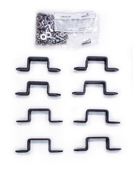 Go Rhino 968301T Sport Bar 2.0 ThreeInch Cube Light Bracket Kit Textured Black