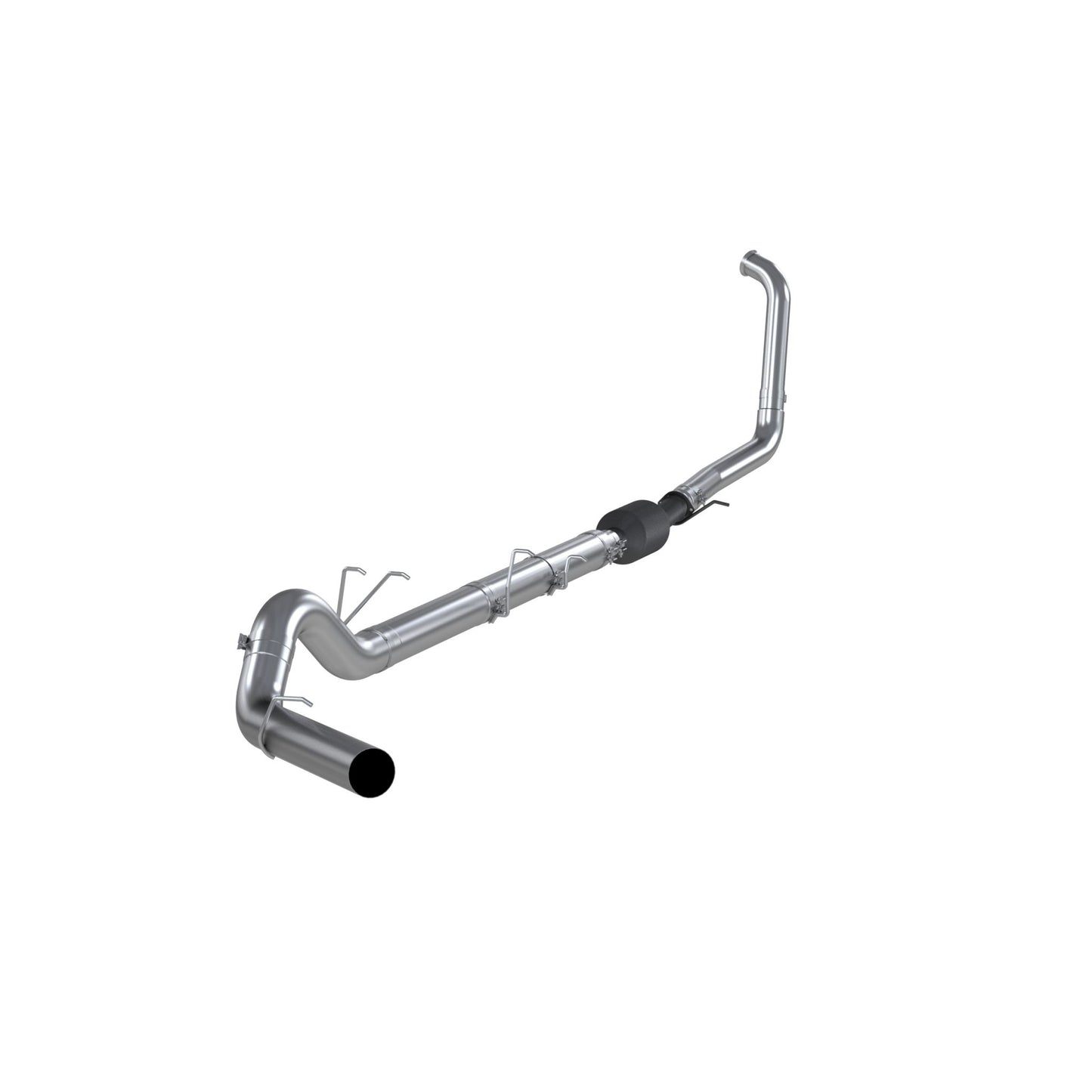 MBRP Exhaust 5in. Turbo Back; Single Side Exit; No Muffler;T409 S62240SLM