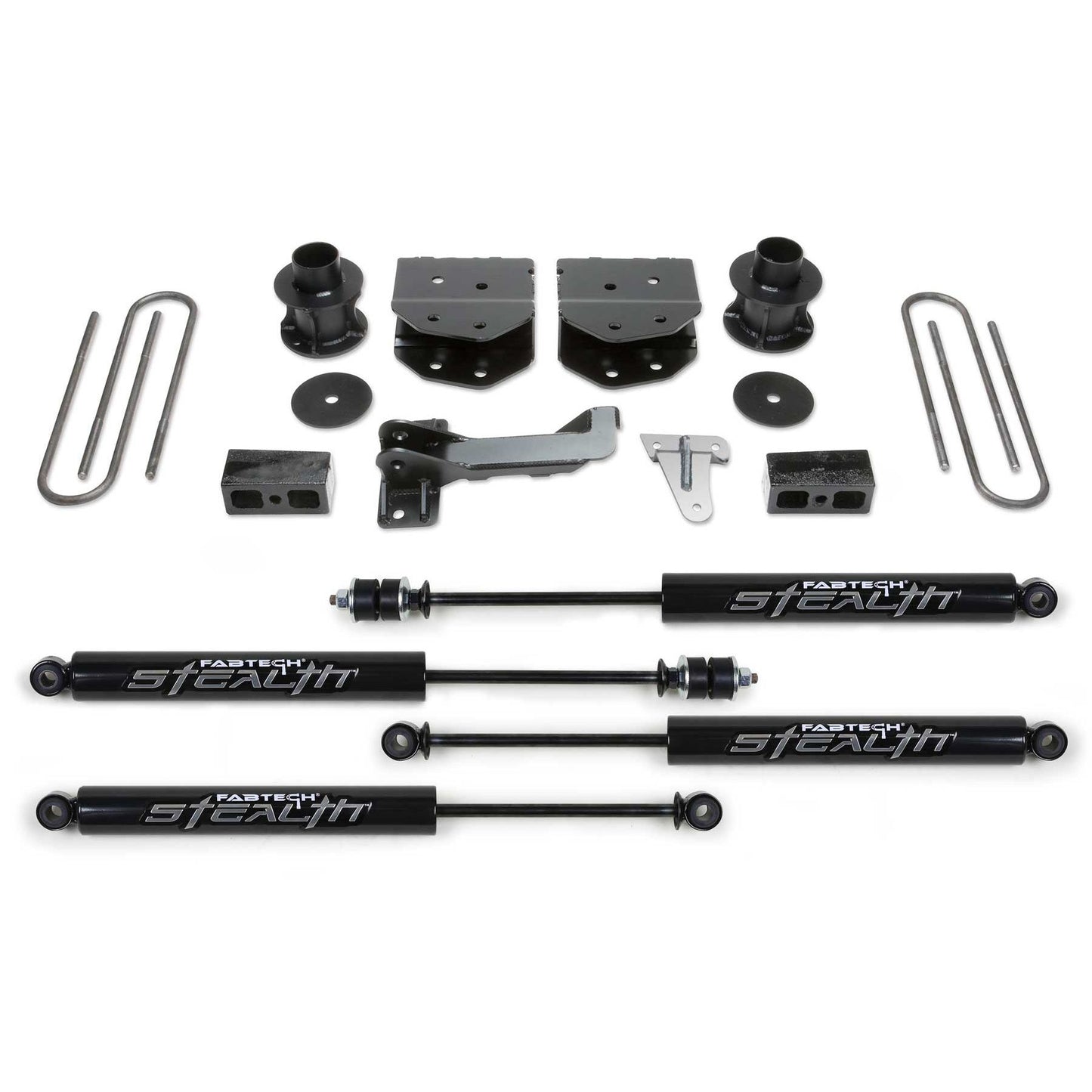 Fabtech 4" BUDGET SYS W/STEALTH 2005-07 FORD F250/350 4WD K2181M