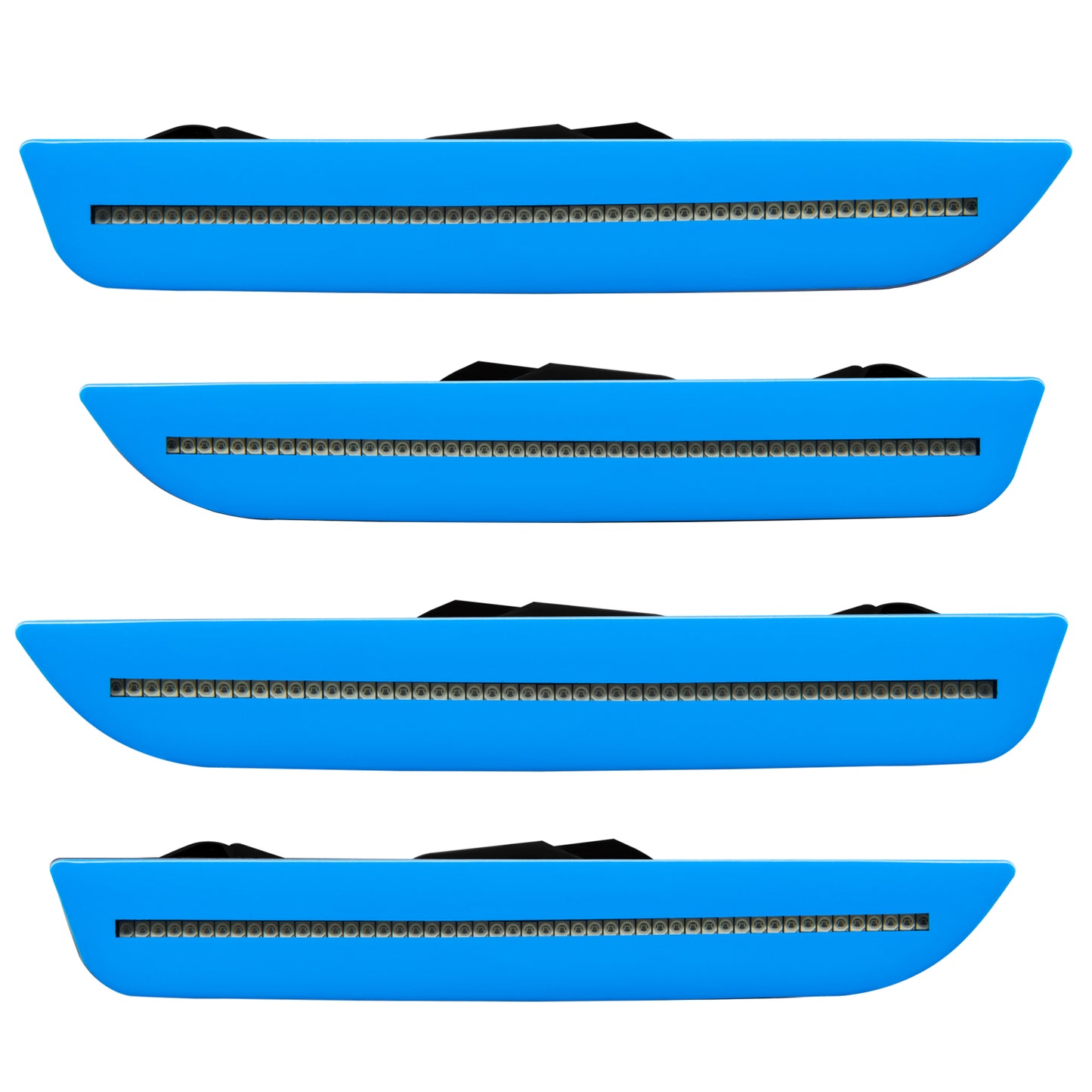 Oracle Lighting 9707-020 - 2010-2014 Ford Mustang Concept Sidemarker Set - Tinted - Grabber Blue (CI)