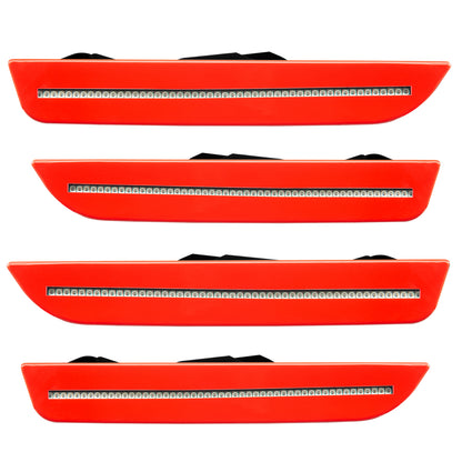 Oracle Lighting 9711-019 - 2010-2014 Ford Mustang Concept Sidemarker Set - Clear - Colorado Red (D3)