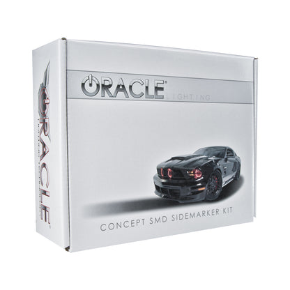 Oracle Lighting 9714-020 - 2010-2014 Ford Mustang Concept Sidemarker Set - Tinted - Kona Blue Metallic (L6)
