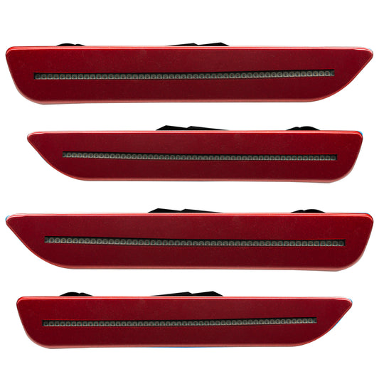 Oracle Lighting 9701-020 - 2010-2014 Ford Mustang Concept Sidemarker Set - Tinted - Ruby Red Metallic (RR)