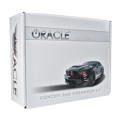 Oracle Lighting 9718-020 - 2010-2014 Ford Mustang Concept Sidemarker Set - Tinted - Sonic Blue Pearl (SN)