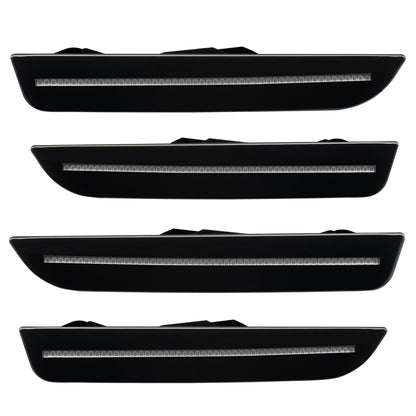 Oracle Lighting 9706-019 - 2010-2014 Ford Mustang Concept Sidemarker Set - Clear - Ebony / Black (UA)