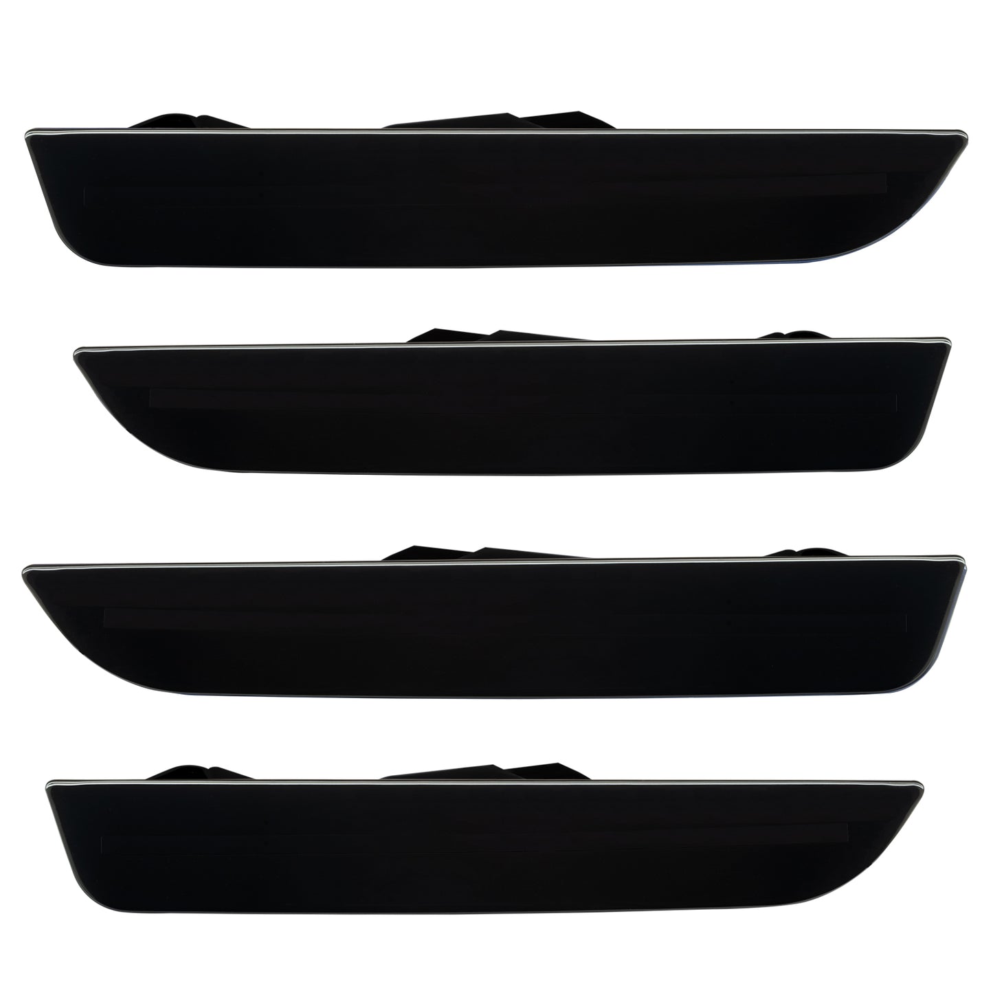 Oracle Lighting 9706-504 - 2010-2014 Ford Mustang Concept Sidemarker Set - Ghosted - Ebony / Black (UA)