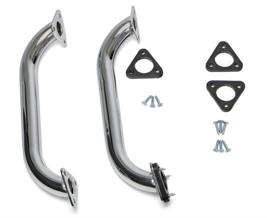 Trans-Dapt Performance 12 In. Cab Handles For Full And Mid-Size Trucks (Pr.)- Chrome 9700