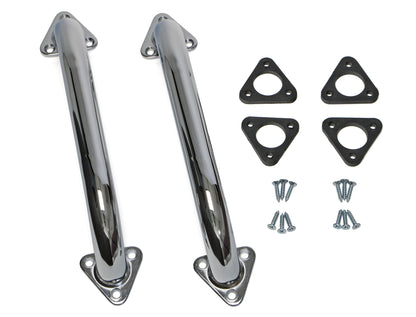 Trans-Dapt Performance 12 In. Cab Handles For Full And Mid-Size Trucks (Pr.)- Chrome 9700