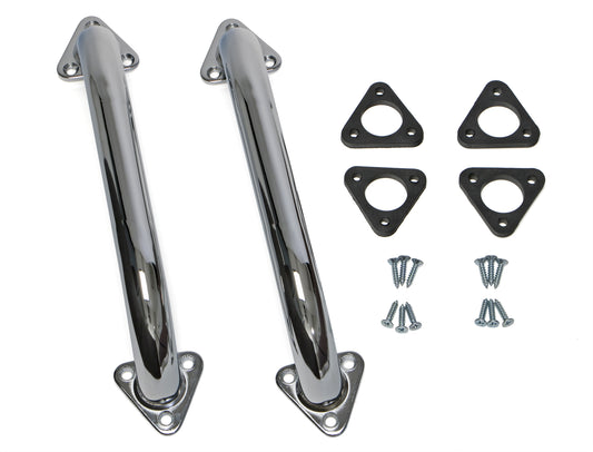 Trans-Dapt Performance 12 In. Cab Handles For Full And Mid-Size Trucks (Pr.)- Chrome 9700