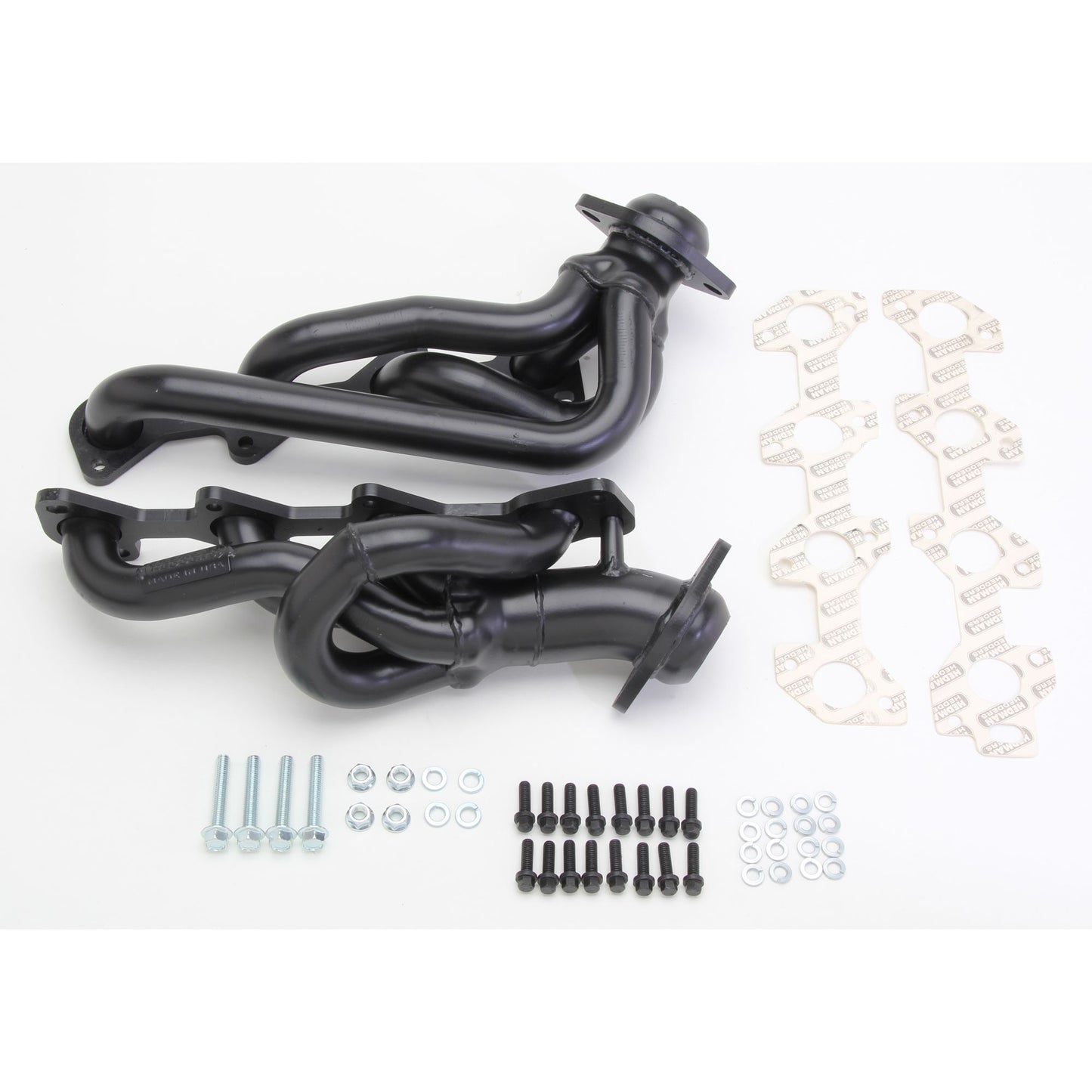 Hedman Hedders; 1999-02 DODGE TRUCK DURANGO DAKOTA 4.7L V8; 2WD AND 4WD; 1-1/2 IN. DIAMETER REPLACEMENT HEADERS STOCK COLLECTORS- UNCOATED MILD STEEL 79570