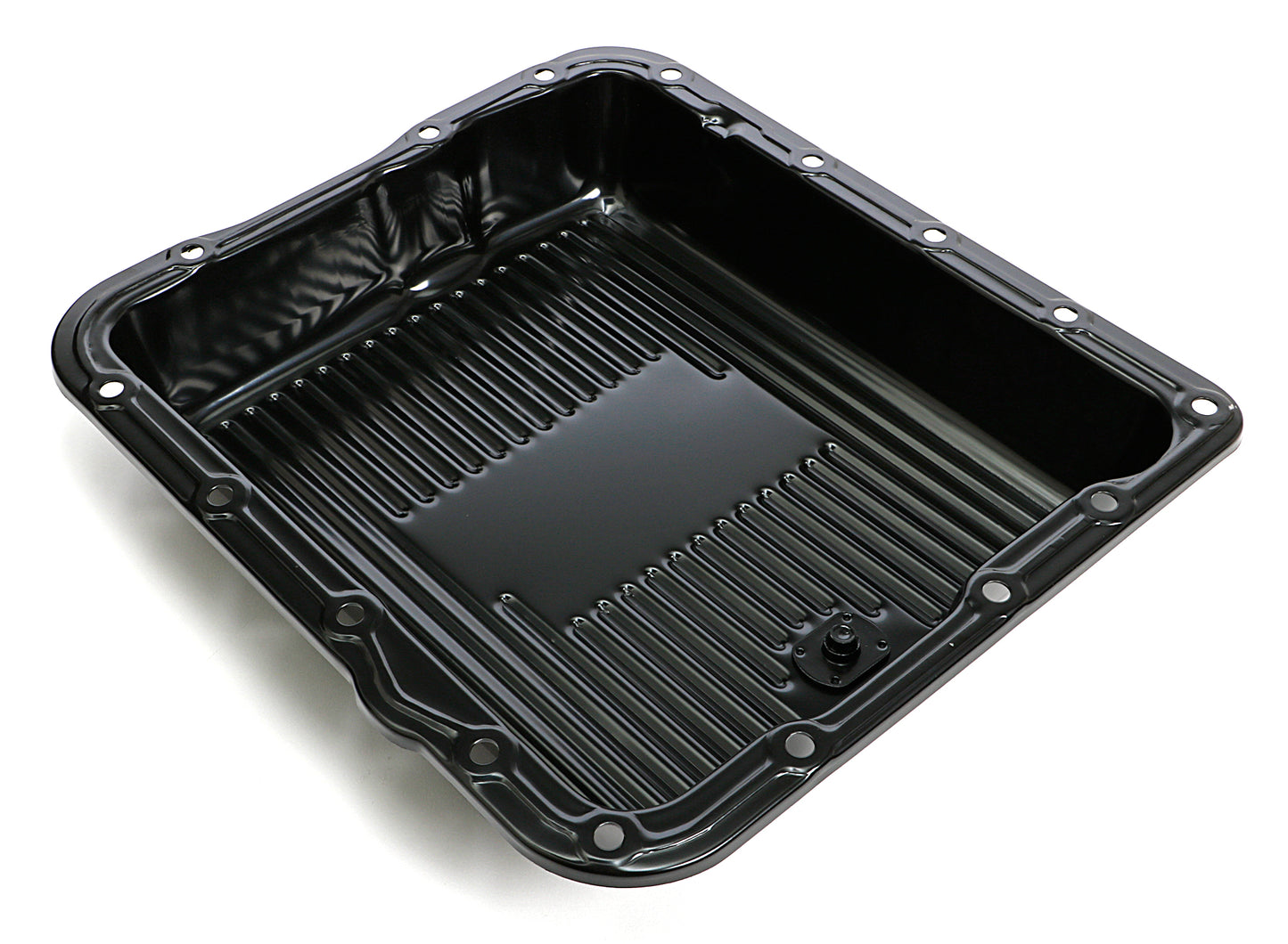 Trans-Dapt Performance Transmission Pan Black Gm 700R4 4L60E 9746