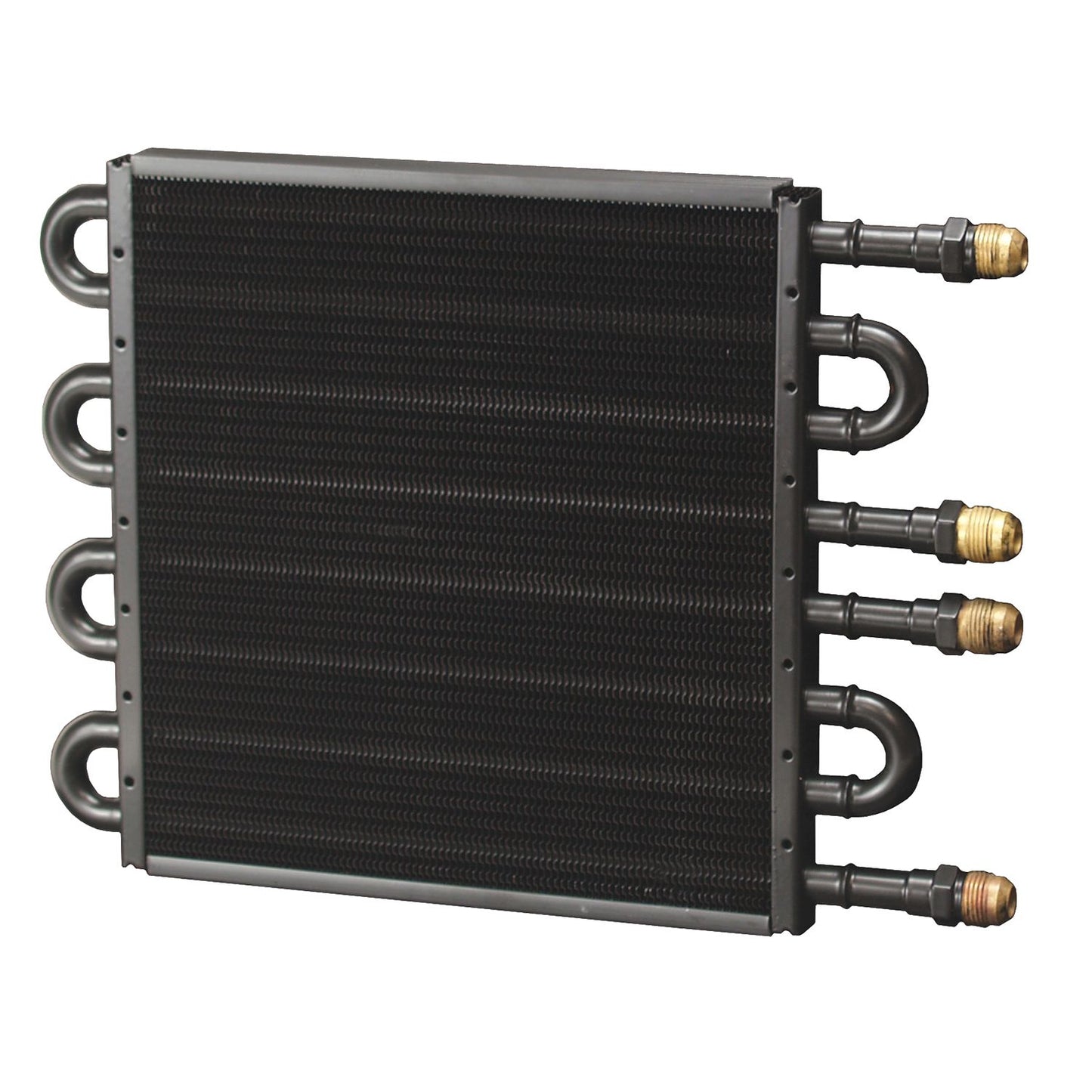 Derale 4 & 4 Pass Dual Circuit Electra-Cool Replacement Cooler, -8AN 15321