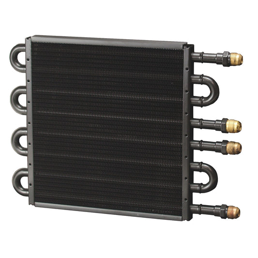 Derale 4 & 4 Pass Dual Circuit Electra-Cool Replacement Cooler, -8AN 15321