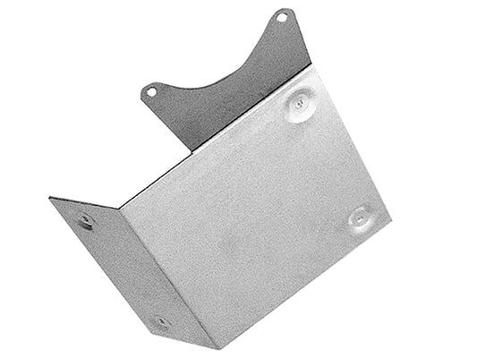 Trans-Dapt Performance Starter Heat Shield; Chevy V8 And 90 Degree V6- Aluminum 9796