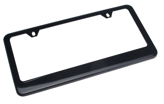 Trans-Dapt Performance Executive License Plate Frame- Steel/Black Powder Coated 9798