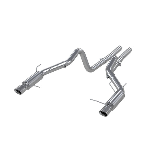 MBRP Exhaust 3in. Cat Back; Dual Split Rear; Race Version; T-409 Stainless Steel S7264409