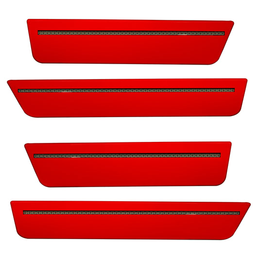Oracle Lighting 9804-020 - 2008-2014 Dodge Challenger Concept Sidemarker Set - Tinted - TorRed (PR3)