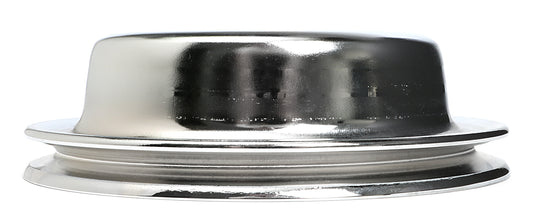 Trans-Dapt Performance Crankshaft Pulley; 1 Groove; Chevrolet 396-454; Short Water Pump- Chrome 9817