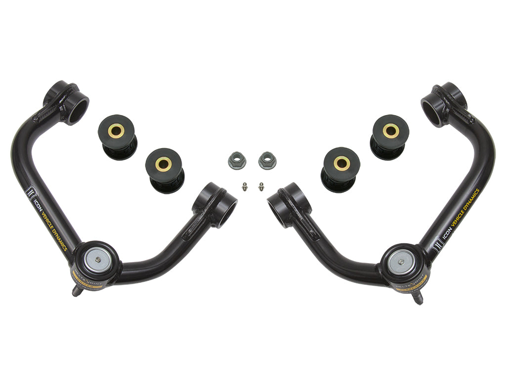 ICON Vehicle Dynamics 2021-2023 F150 Tubular Upper Control Arm/Delta Joint Kit 98502DJ