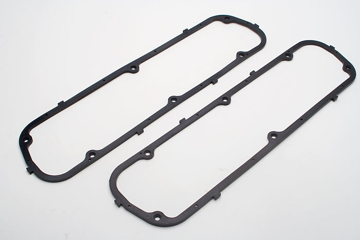 Trans-Dapt Performance Valve Cover Gaskets; Steel Core/Rubber; Ford 260 289 302 351W (Pr.) 9851