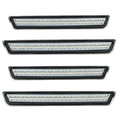 Oracle Lighting 9860-019 - 2015-2018 Dodge Challenger ORACLE Concept Sidemarker Set - Clear - No Paint