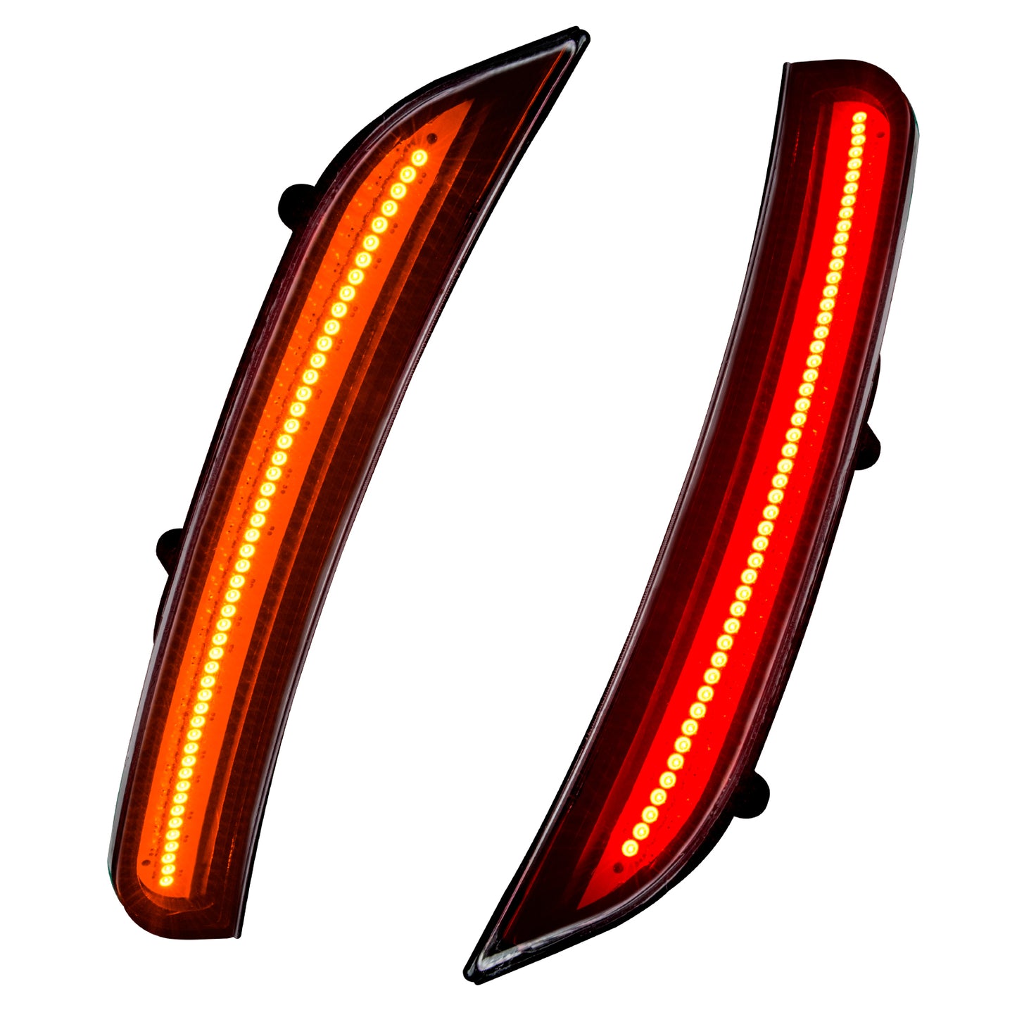 Oracle Lighting 9880-019 - 2015-2018 Dodge Charger ORACLE Concept Sidemarker Set - Clear - No Paint