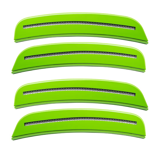 Oracle Lighting 9915-019 - 2015-2018 Dodge Charger ORACLE Concept Sidemarker Set - Clear - Go Green (PGM)