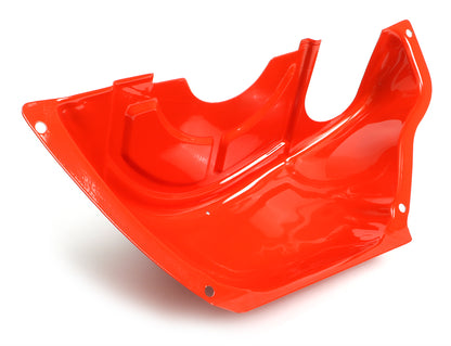 Trans-Dapt Performance Chevy Orange Powder-Coated Steel Flywheel Cover; Powerglide 9893
