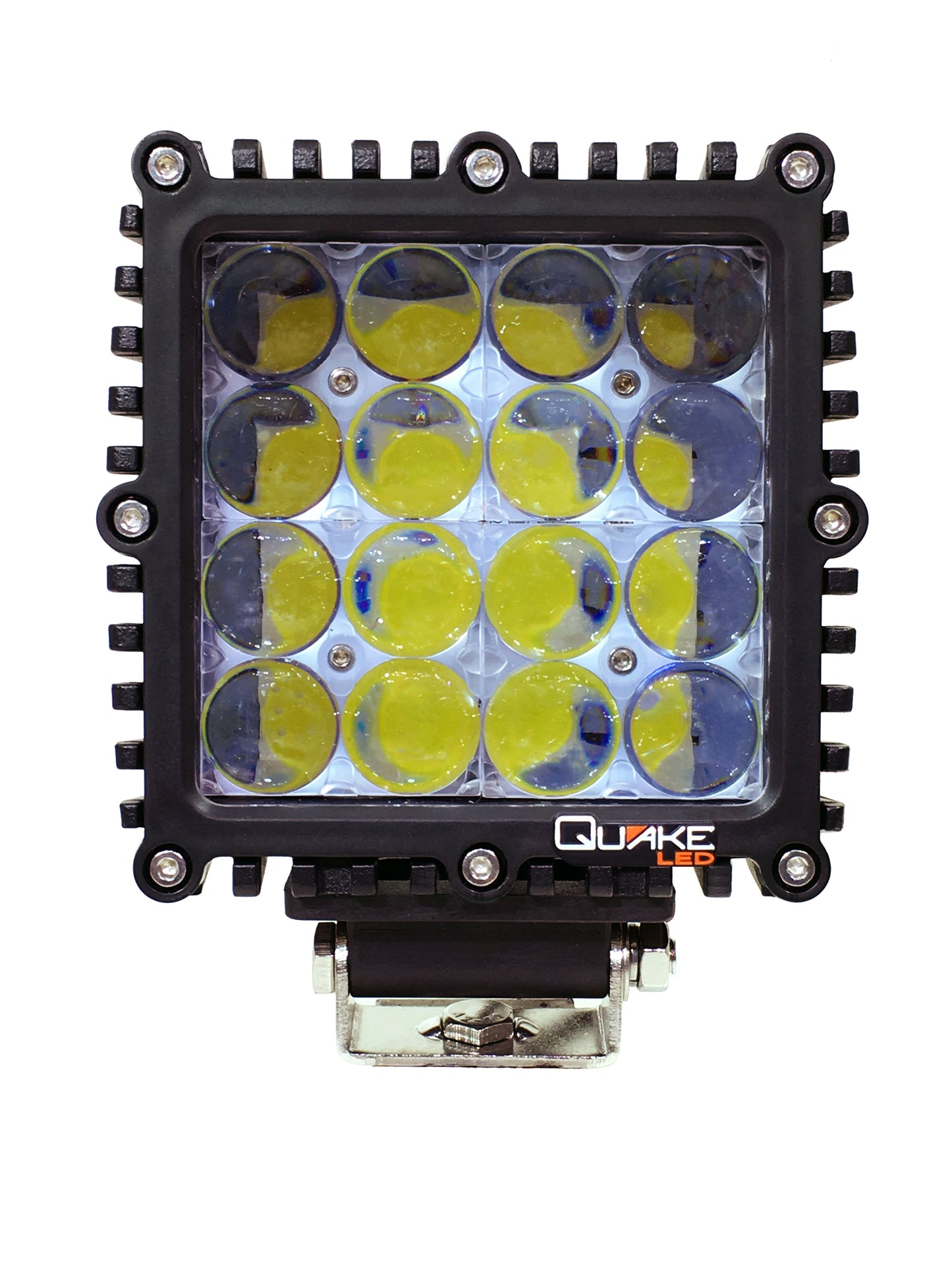 Quake LED - QFR989 - 5 Inch 80W 4D Spot RGB Accent Work Light