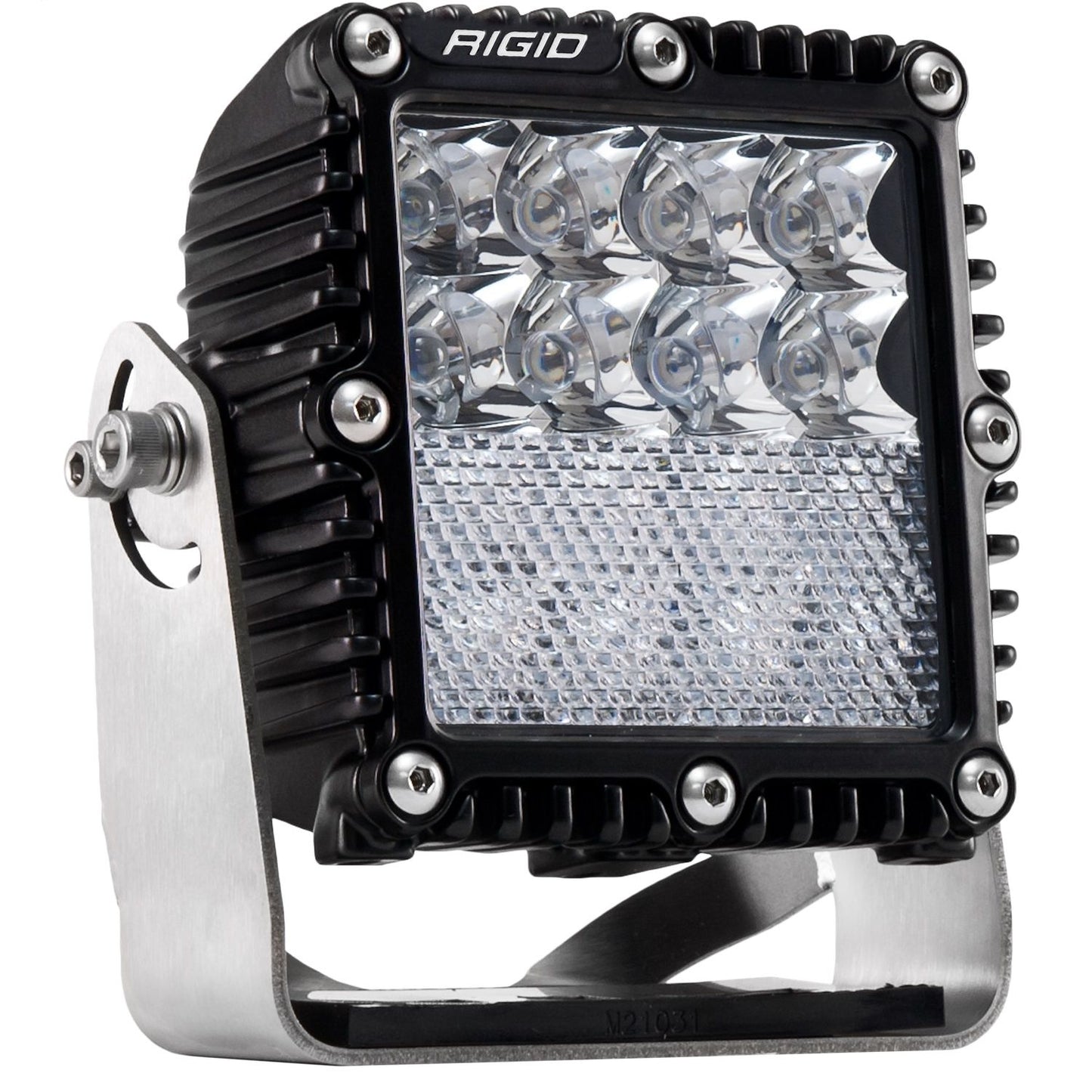 RIGID Industries Q-Series PRO LED Light Spot/Down Diffused Combo Black Housing Single 244613