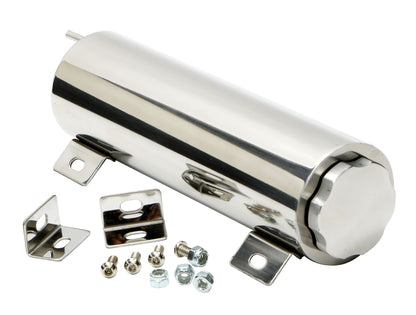 Trans-Dapt Performance 3 In. X 10 In. Radiator Overflow Tank; 36 Oz.- Aluminum 9911