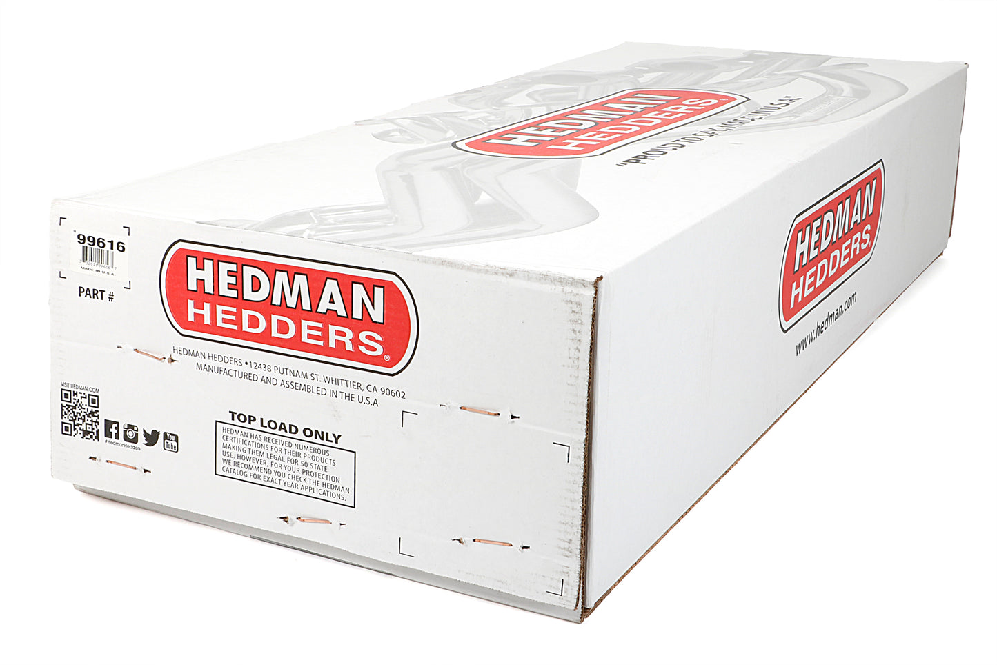 Hedman Hedders HTC COATED HEADERS; 1-1/2 IN. TUBE DIA.; 2-1/2 IN. COLL.; 6-INTO-1 DESIGN 99616