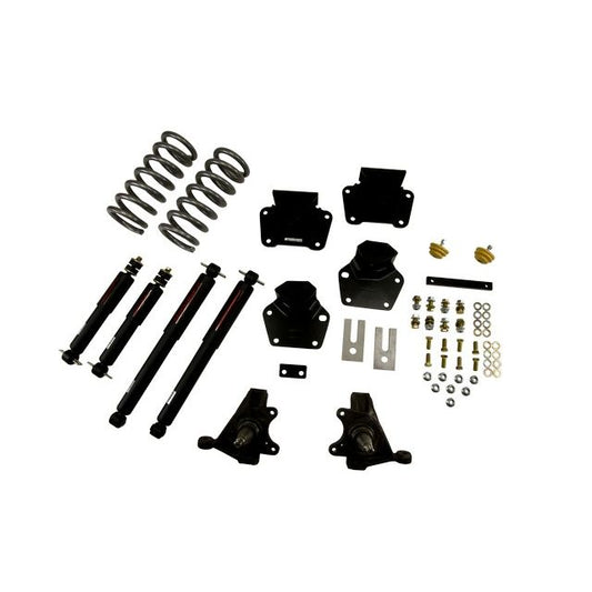 BELLTECH 809ND LOWERING KITS Front And Rear Complete Kit W/ Nitro Drop 2 Shocks 1987-1990 Dodge Dakota (Std Cab V8) 4 in. F/4 in. R drop W/ Nitro Drop II Shocks