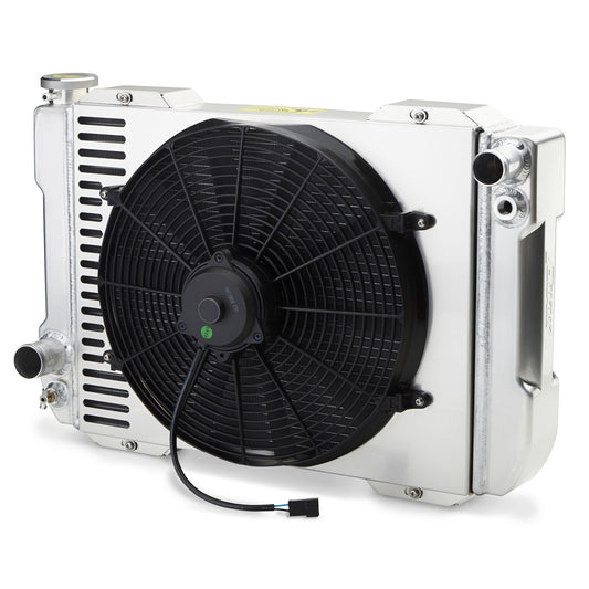 Proform 123 Series Radiator System; Universal; Ford; 23" Core; Shroud & Fan; Man Trans 123FS10