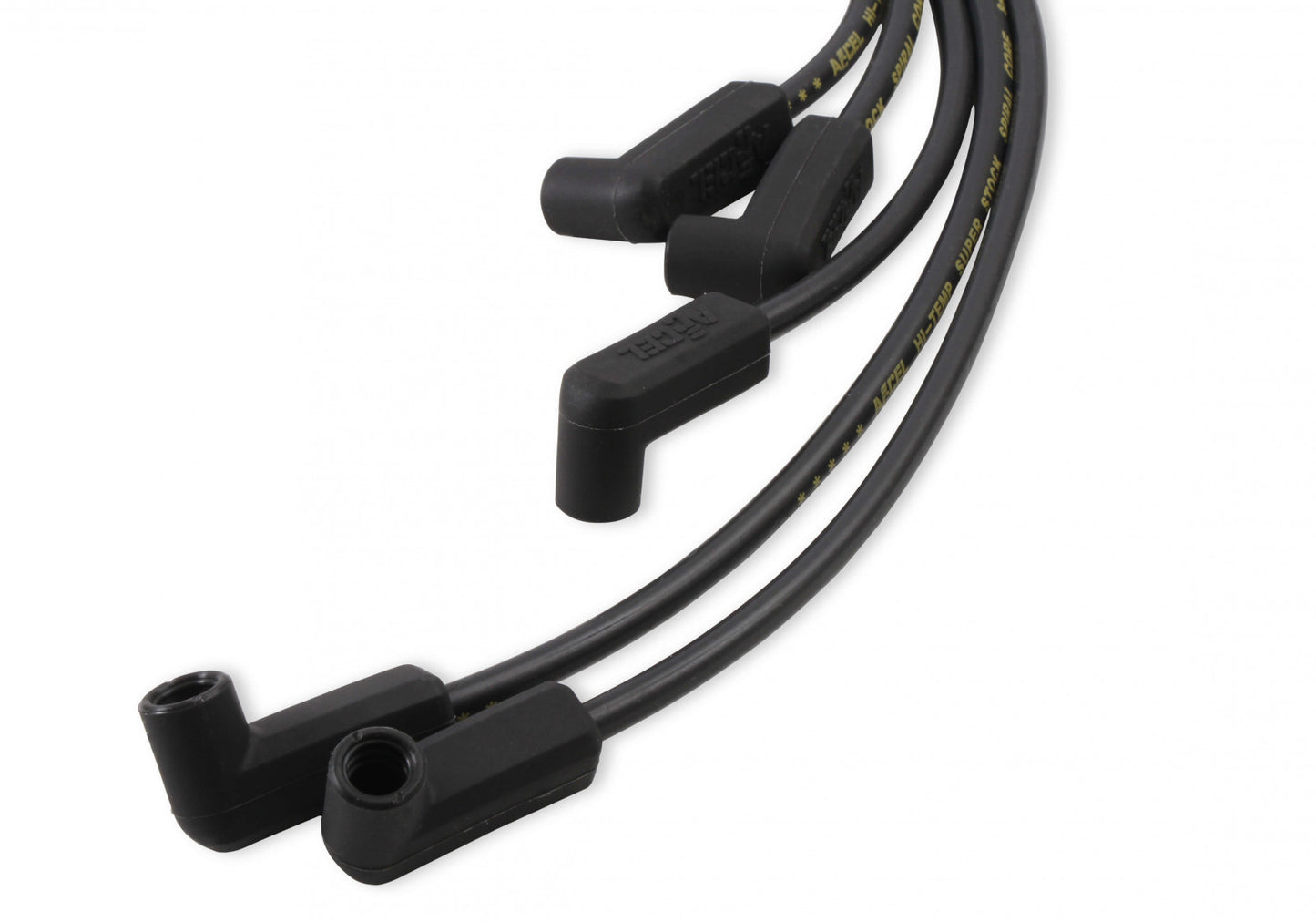 ACCEL Spark Plug Wire Set- 8mm - Super Stock - Custom - Black Wire 5114K