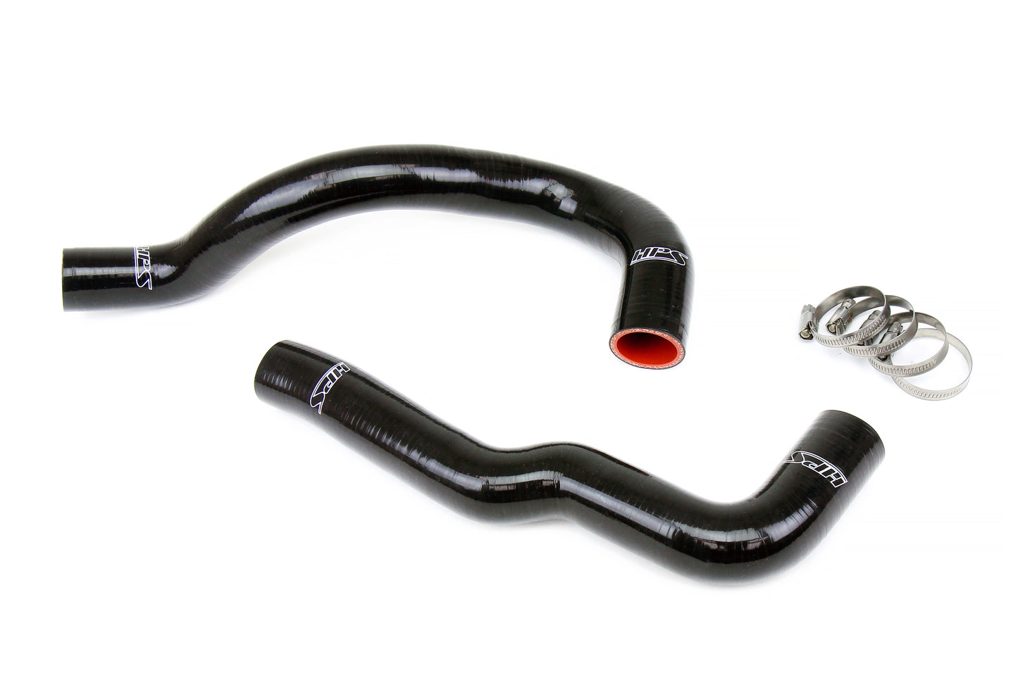 HPS Performance 3-ply Reinforced Silicone Replaces Rubber Radiator Coolant Hoses 57-1936-BLK