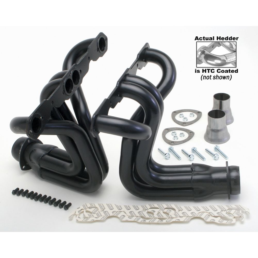 Hedman Hedders HTC COATED HEADERS; 1-5/8 IN. TUBE DIA.; 3 IN. COLL.; FULL LENGTH DESIGN 68286