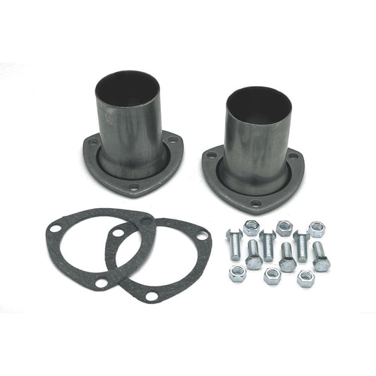 Hedman Hedders 2-1/2 IN. 3-BOLT FLANGE HEADER REDUCERS; 2 IN. EXHAUST SYSTEM; ALUMINIZED 21109