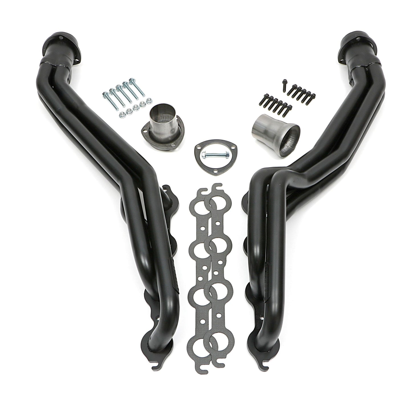 Hedman Hedders HEDMAN HEADERS 1982-04 CHEVY/GMC S10/S15 (2WD) LS SWAP HEADERS; 1-1/2 IN. LONG TUBE; 3 IN. BALL/SOCKET COLLECTOR- UNCOATED 69050